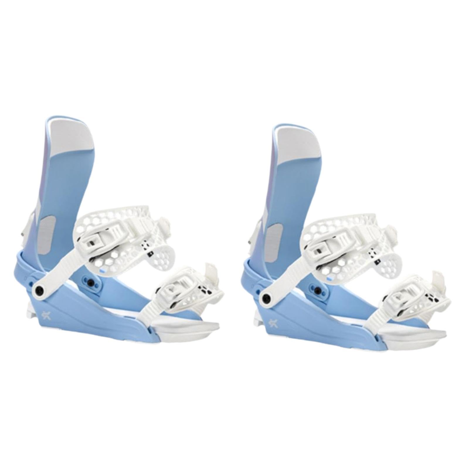 Yiju Snowboard Bindings Men Women Equipment Professional Adjustable Skating Portable Lightweight for Snowboarding Snowboard Gears, M Size Blue