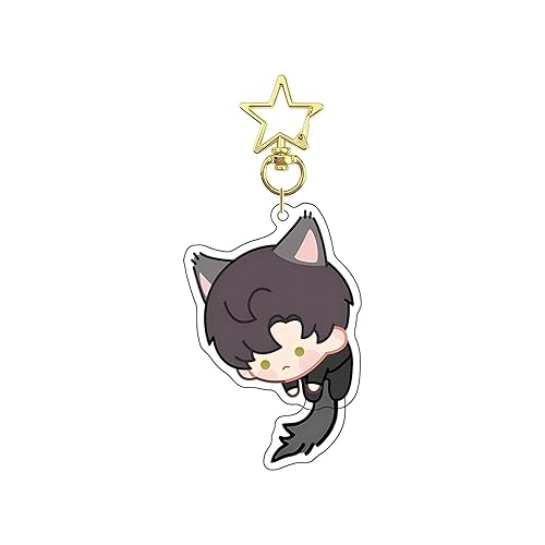 lads zayne cat keychain 