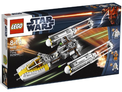 LEGO Star Wars A New Hope Gold Leader's Y-Wing Starfighter Set #9495