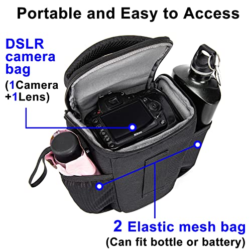 Bolso para cámara DSLR/SLR pequeño impermeable miniatura 3