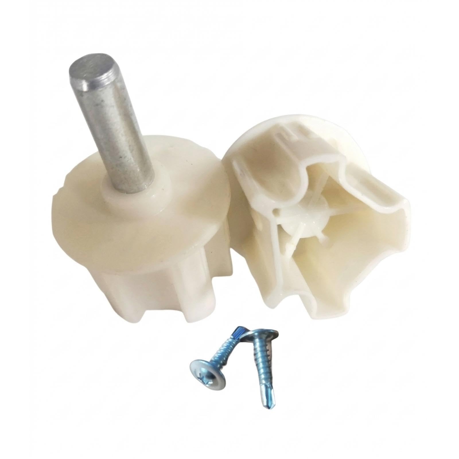 Retractable Awning Parts with Hand Crank Motor, Replacement Components for Outdoor Canopy, End Lids and Brackets 65 Tube End Plug (Round Head)|Home & Garden| Yard, Garden & Outdoor Living-image-45