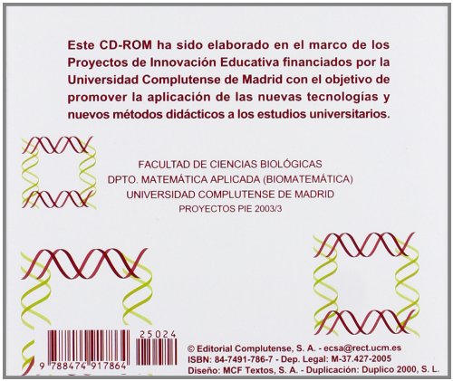 MATEMATICAS BASICAS PARA BIOLOGOS-CD (SIN COLECCION)