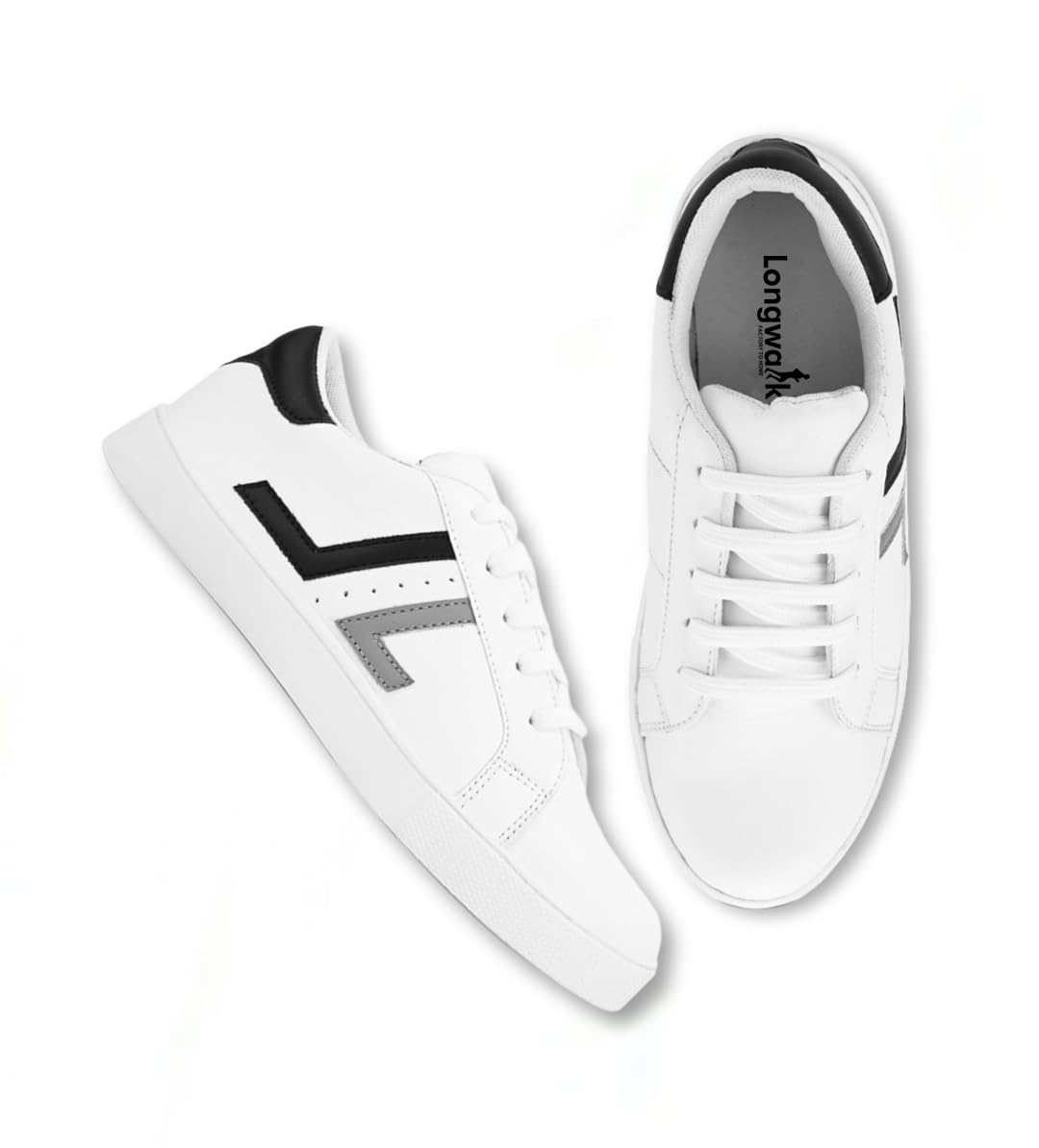 White Casual Shoes Sneakers for Women(W-4031)-image-32