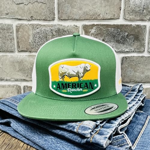 Image of Vexil American Rancher Adjustable Snapback Western Lifestyle Rodeo Southwest Inspired Meshback Hat