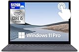 Microsoft Surface Laptop 3 13.5' 2K visualización táctil, Intel Core i5-1035G7, 8GB DDR4 RAM, 512GB SSD, Teclado...