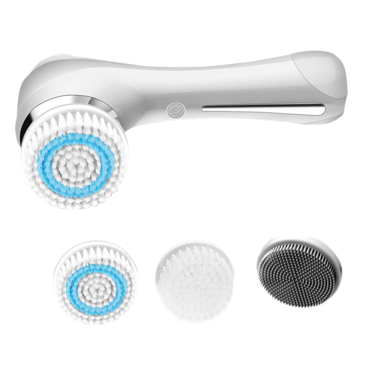 Dispositivo De Limpieza Facial Eléctrico Masajeador De Silicona Cepillo De Limpieza Para Mujer y Niña Adecuado Cuidado Piel Casa