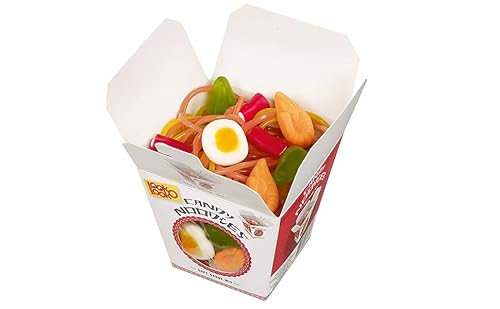 Fruchtgummi Mix CANDY NOODLES aus verschiedenen Fruchtgummi-Sorten, Geburtstag, Valentinstag, Muttertag, Geschenk, 110g