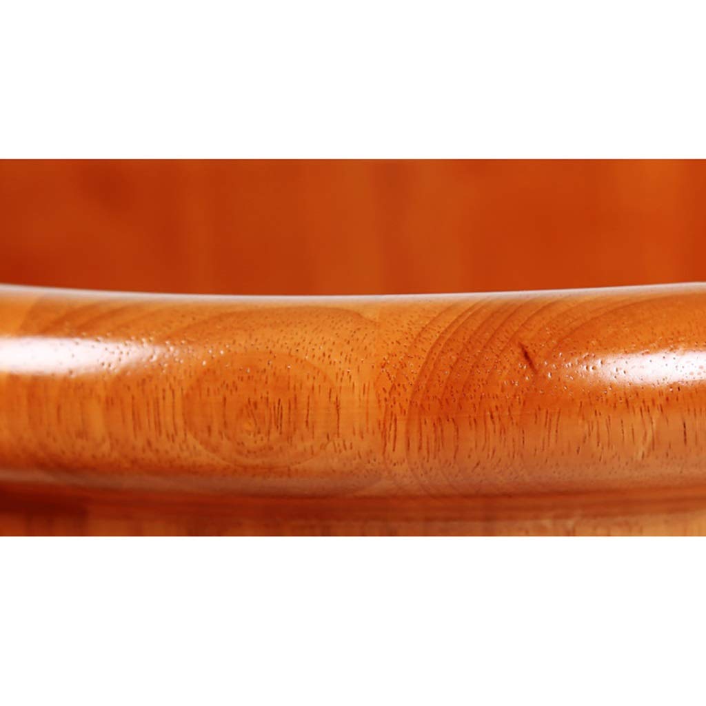 Secchio per Pediluvio,Accessori per Sauna Secchio per Sauna Secchio per Acqua,Vasche per Pediluvio in Legno Fatte A Mano,Barile Rilassante per I Piedi Anniversario Comfortable Anniversary