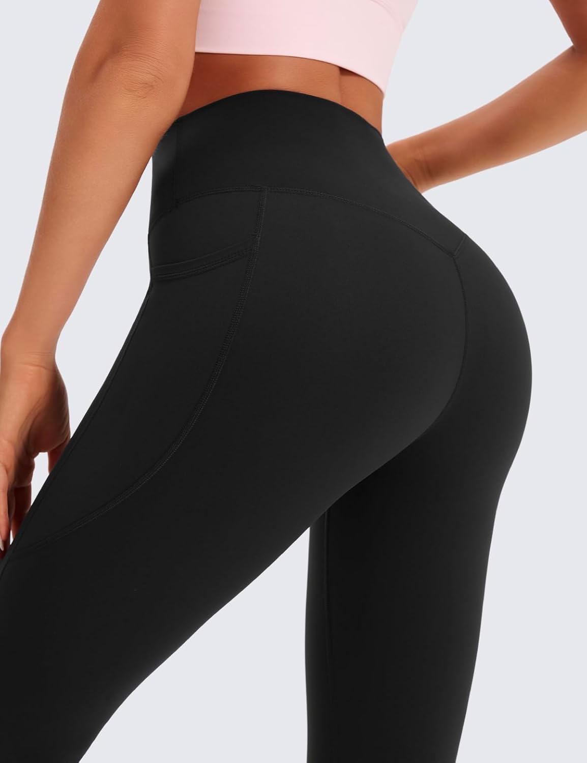 Leggings with Pockets for Women – High Waisted, Tummy Control, Buttery Soft Yoga Pants - Image 3