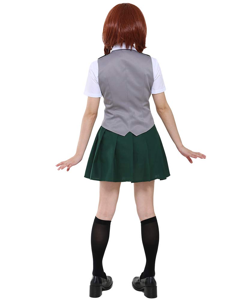 Amazon.co.jp: Miccostumes 女性 高校生 夏 制服 コスプレ