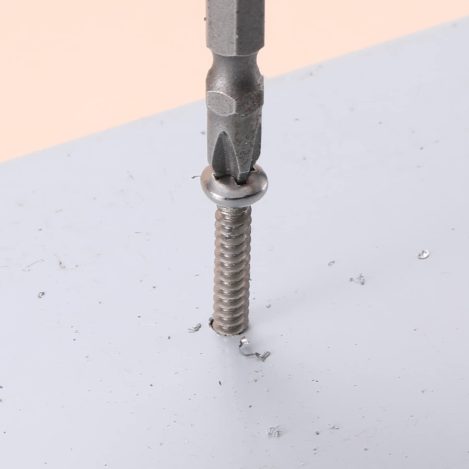 10 x 1 Sheet Metal Screws - 100 Pack Stainless Steel -5 10 x 1 Sheet Metal Screws - 100 Pack Stainless Steel -5