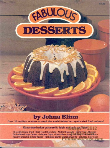 Fabulous desserts (Fabulous cookbook series) B00071D3GA Book Cover