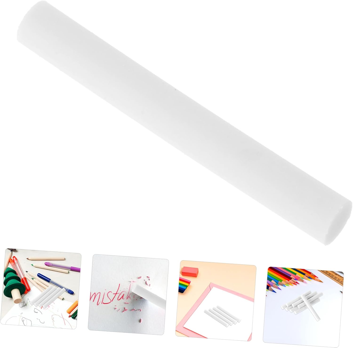 NUOBESTY 50Pcs Shaped Art Erasers Multi Functional Drawing and Sketching Supplies Pencil Painting Erasers for Students and Artists for Classroom Use