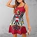 Emblem of Austria Austrian Flag Women Mini Dress Adjustable Spaghetti Strap Summer Dresses Beach Sundress