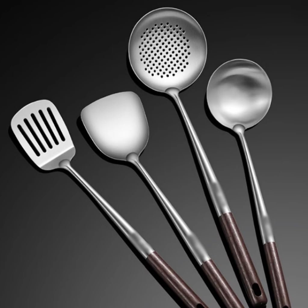 Stainless Steel Kitchenware Set Cooking Spatula Kitchen Supplies