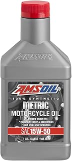 15W-50 SYNTHETIC METRIC MOTORCYCLE OIL - AMSOIL