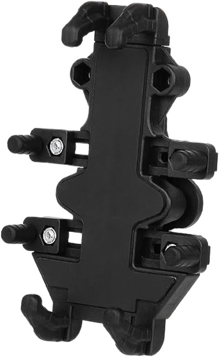 Quick Grip Vibration Damping Phone Mount Spring Loaded Motorcycle Phone Holder Bike Mobile Phone Hoder with 1 Inch Ball Compatible with Ram