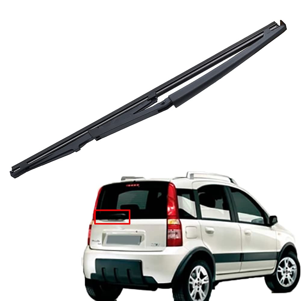 EBTOOLS Tergicristallo Posteriore Per Fiat Panda 2004-2012 – Braccio E Lama Inclusi