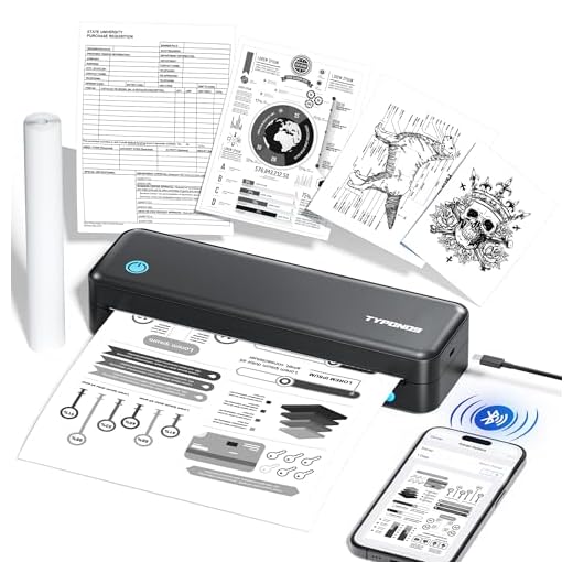 TYPONOS Wireless Portable Thermal Printer