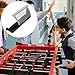 OHPHCALL Table Soccer Foosballs Replacements Foosball Goal Net Replacement Plastic Ball Foosball Box for Boys and Girls