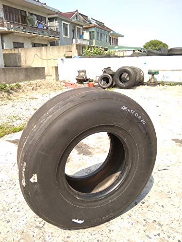 Old Aircraft Tires use for Marine Fender Aviation tug Mooring