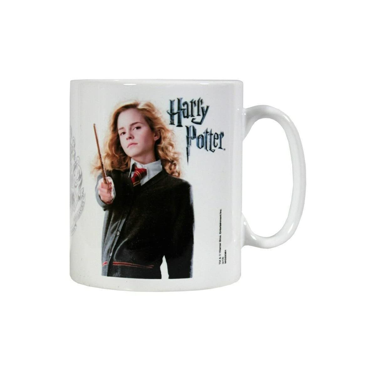 Pyramid International Harry Potter Ceramic Mug with Photograph of Hermione Granger and Hogwarts Crest in Presentation Box - Official Merchandise