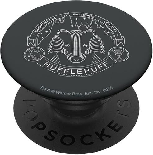Harry Potter Hufflepuff Badge PopSockets - Soporte para teléfonos y tabletas
