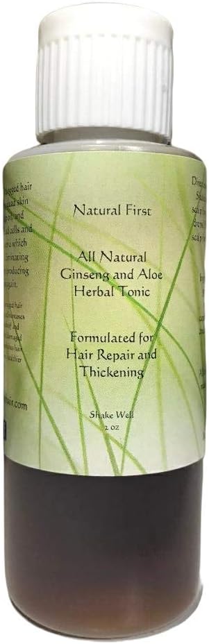 Ginseng and Aloe Vera Hair Growth Thickening and Repair Serum, 2 oz