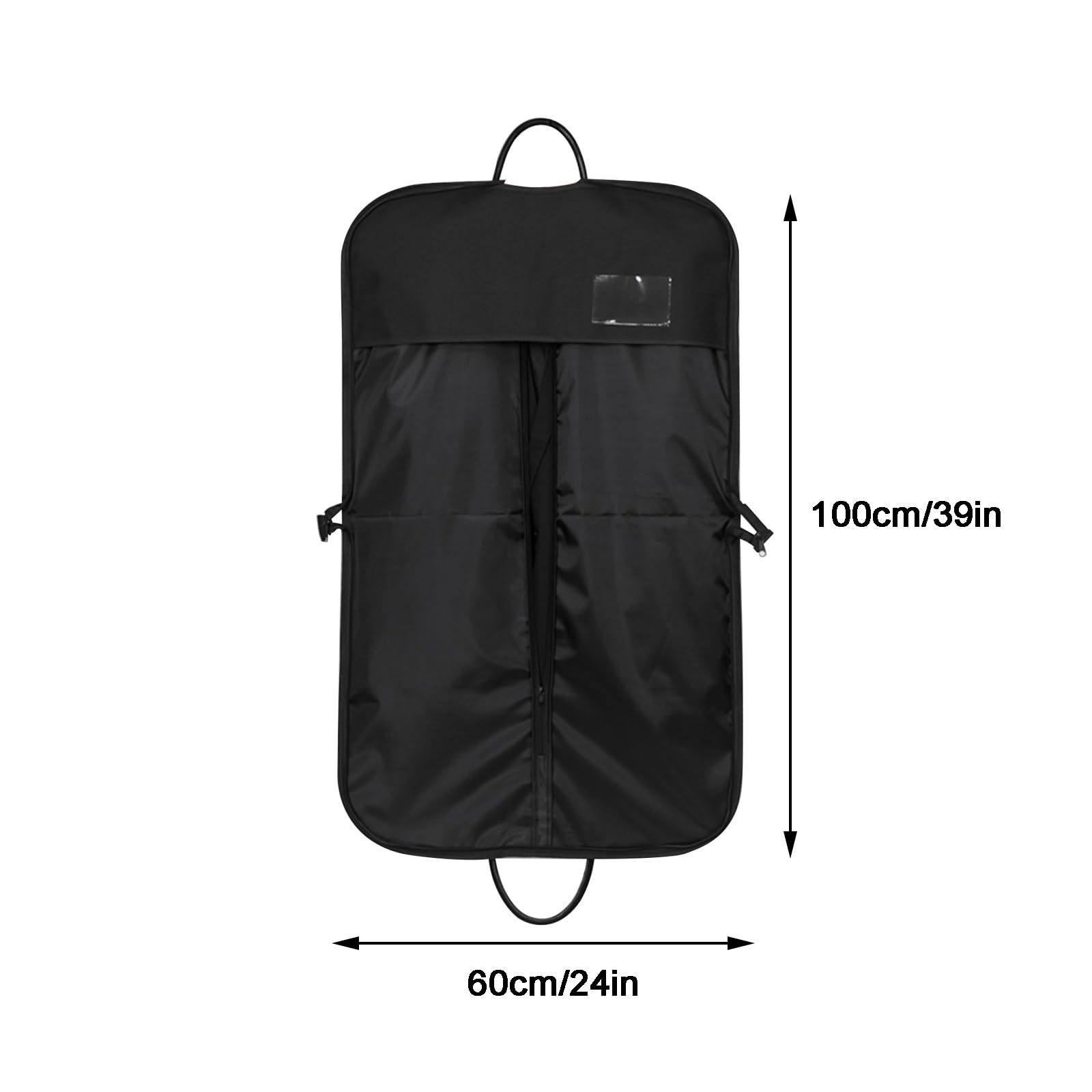 YZWZZXC Garment Bag for Travel, Suit Bag for Closet Storage, Foldable Clothes Cover, with 2 Carry Handles, for Suit, Coats, Tuxedos, Dresses
