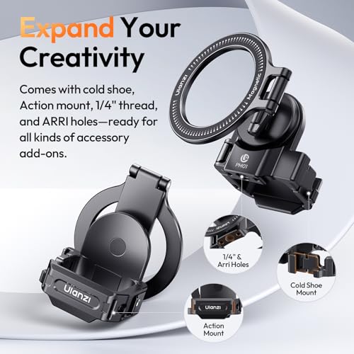 Image of ULANZI PM01 Magnetic Mount Stand Compatible with DJI Osmo Pocket 3