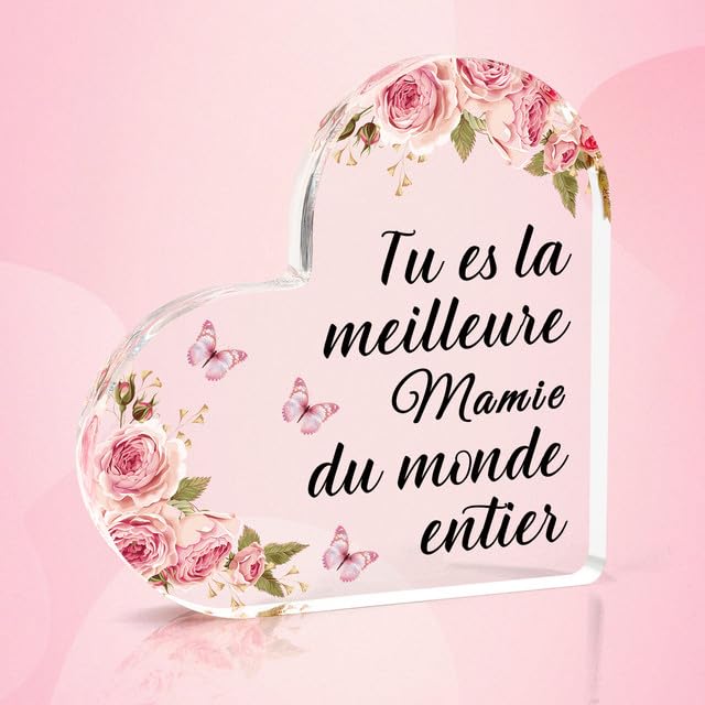 Bijoux Personnalisés Pour Grand-mère, Cadeau De Noël De Grand-mère