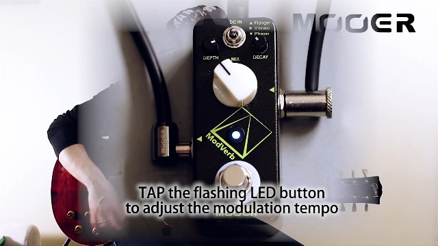 Mooer WoodVerb akoestische reverb - Bax Music