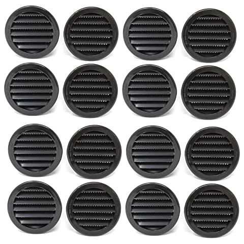 JSP Manufacturing 3" Round Soffit Vent Cover