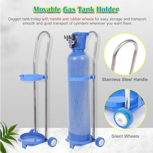 Support bouteille de gaz hôpital et école avec roues