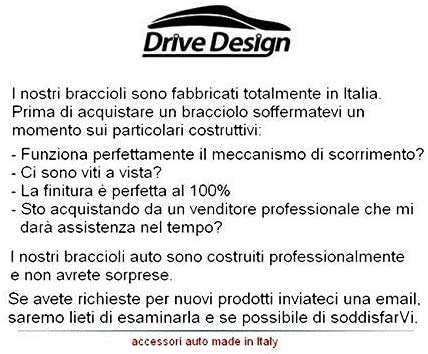 Bracciolo compatibile per 500L 2012-2017 ecopelle