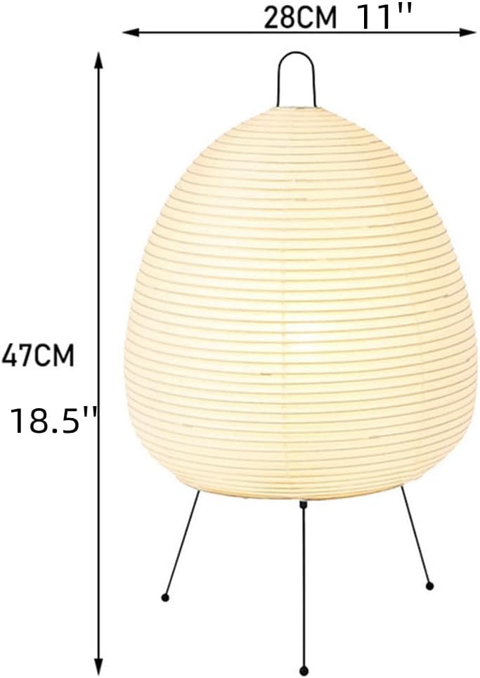 White Printed Rice Paper Lamp-Japanese Lamp Floor Lamp Chinese Lantern Lights