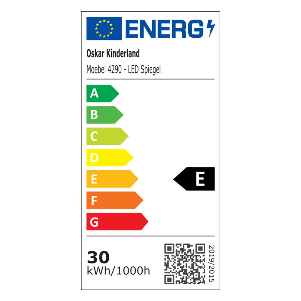 Vicco Tavolo da toeletta Sherry, Bianco, 120 cm | con illuminazione a LED, con illuminazione LED e grande specchio rettangolare