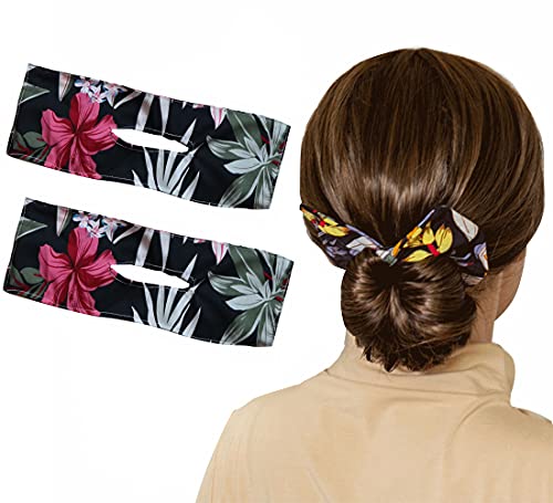 SportsWell Flexible Reusable Bun Deft Bun for Hair Magic Donut Hair Bun Maker French Twist Hair Tool Bun Crown Twister #4
