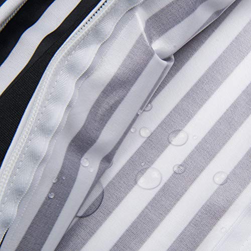 image for ALVABABY Large Wet Dry Bag Waterproof Hanging Cloth Diaper with Double