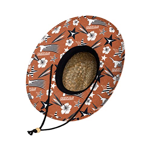 Image of FOCO Texas Longhorns NCAA Americana Straw Hat