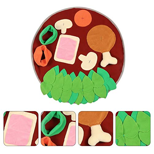 Balacoo Pet Sniffing Brinquedo Pad Tapete para Cachorro Tapete para Animais de Estimação Brinquedo p