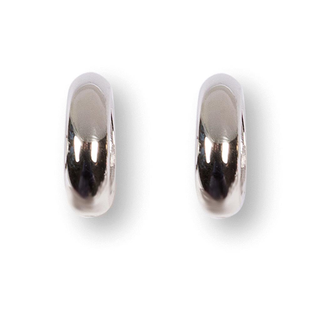 4 paia RODIATO su argento sterling 925 ORECCHINI CON PERLINE TAGLIO