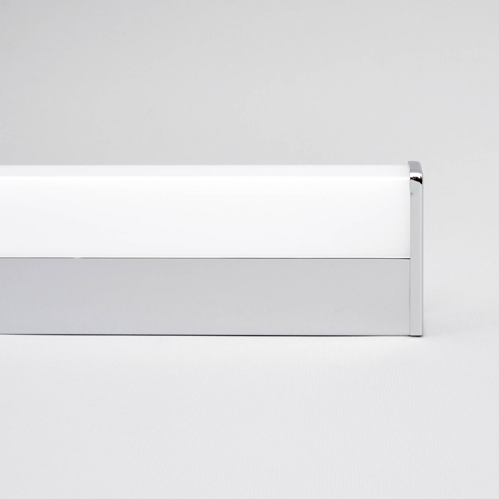 Lindby LED Wandleuchte, Wandlampe Bad Philippa (spritzwassergeschützt (Modern) in Chrom aus Metall (1 flammig) - Wandleuchten Spiegelleuchte Badezimmer Wandbeleuchtung Badezimmerleuchte