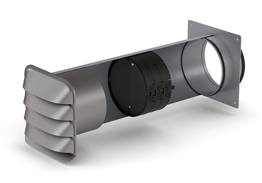 SF-E-Jal Col 150 Mauerkasten THERMOBOX Wärmerückhaltesystem COMPAIR STEEL flow 150