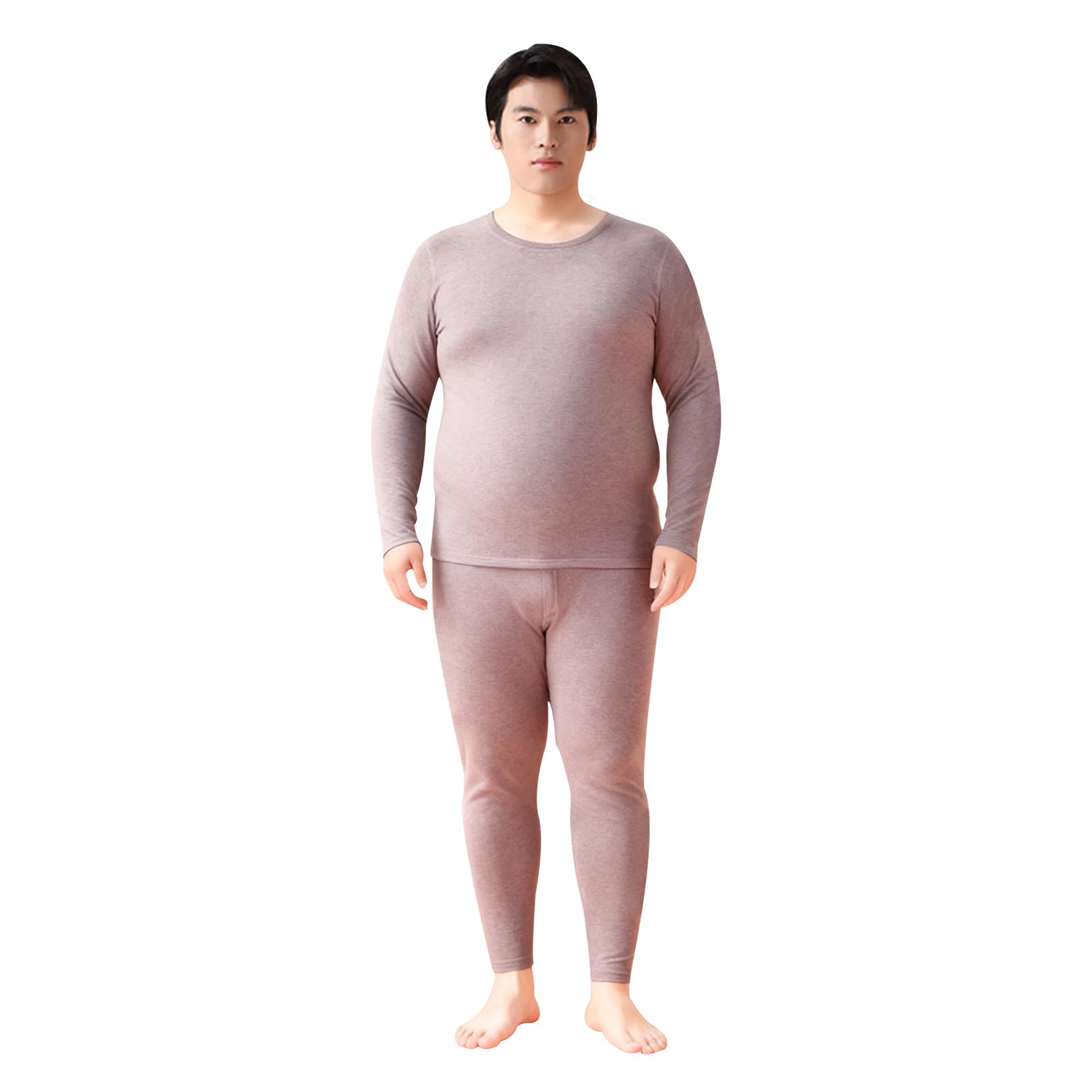 Ropa Termica Hombre, Conjunto Ropa Interior térmica Invierno - Transpirable Manga Larga Camisetas Termicas y Mallas Termicas, Termica Ropa Interior para esquí,Moto,Deportiva
