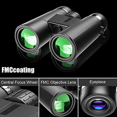Binoculares 10x42 con visión nocturna y antiempañamiento miniatura 3