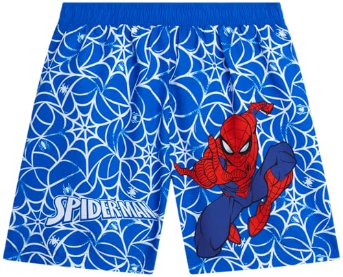 Marvel Boys Spider-Man Avengers Hulk UPF 50 Quick Dry Swim Trunks Shorts - image 1