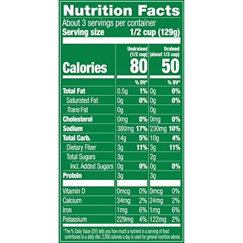 Del Monte Vegetable & Bean Blends, Classic Style, 14.5-Ounce Can, 12 Count - Thumbnail 2