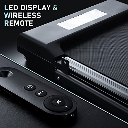 Gallelife 2 in 1 Under Desk Treadmill, Powerful and Quiet Walking Pad with Remote Control. Portable, Slim, Compact and Installation-Free Walking Jogging Running Treadmill for Home Office