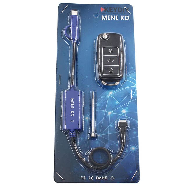 CAR Part - Mini KD Key Remotes Warehouse in Your Phone Support Androids Make More Than 1000 Auto Remotes Similar KD900 (MINI KD B01-3-LB)